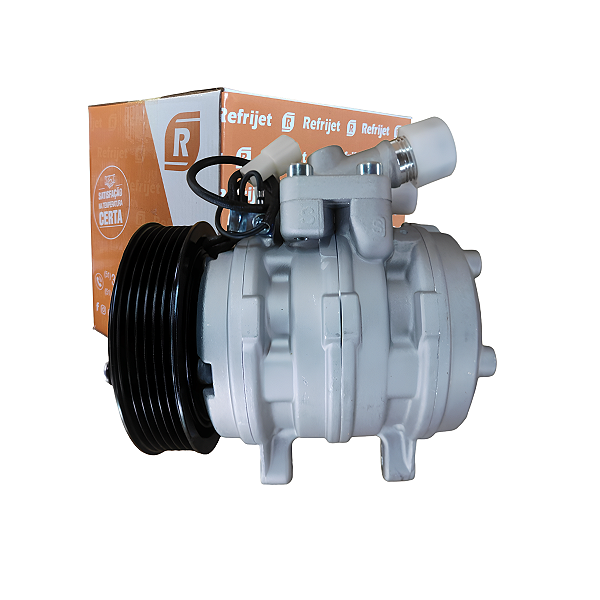 COMPRESSOR UNIVERSAL 10P08 ADAPTAÇÃO UNO GOL PARATI 1.0 6PK