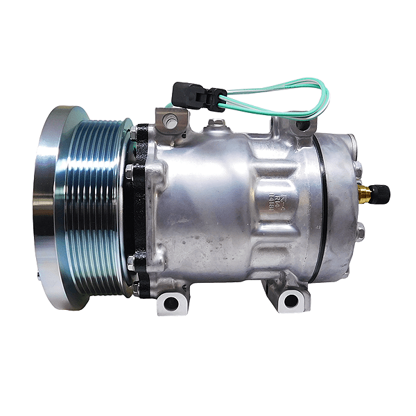 COMPRESSOR SANDEN AMERICANO SD 7H15 4301 CATERPILLAR PV8 133/153MM 24V