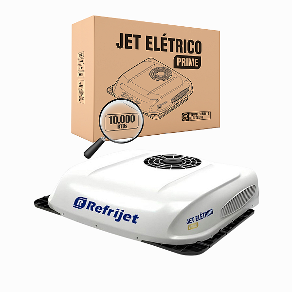 KIT AR CONDICIONADO DE TETO ELETRICO COMPLETO JET PRIME 12V