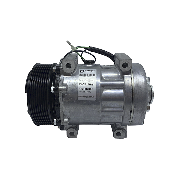 COMPRESSOR UNIVERSAL 7H15 4327 24V 8PK 119MM SAÍDA FLEX