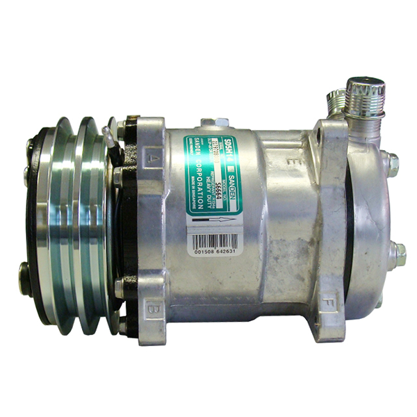 COMPRESSOR SANDEN AMERICANO 5H14 6664 2A 12V 132MM 8 ORELHAS