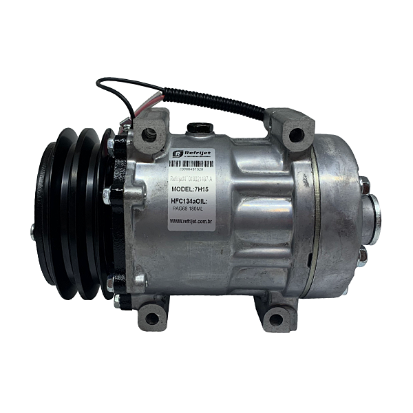 COMPRESSOR UNIVERSAL 7H15 FLX7 SD 4419 POLIA 2A 12V 4 FUROS