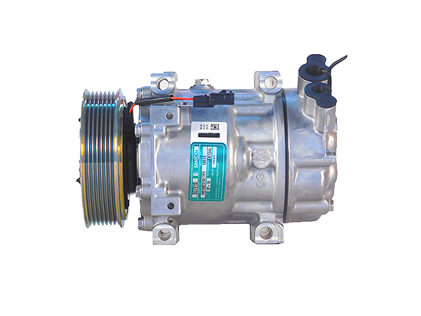 COMPRESSOR SANDEN ORIGINAL SD7V16 RENAULT DUSTER 2.0 2012> 12V 7PK Ø119MM OEM:8201018716