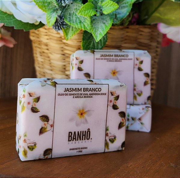 Sabonete Jasmim Branco