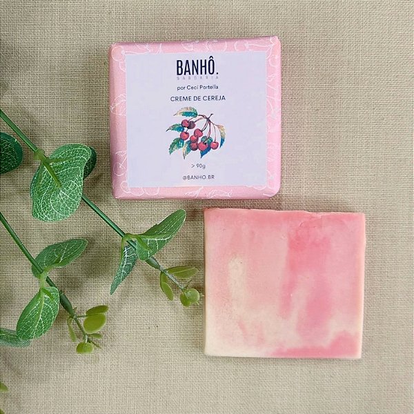 Sabonete Creme de Cereja e Argila Branca