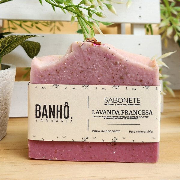 Sabonete Vegetal Lavanda Francesa