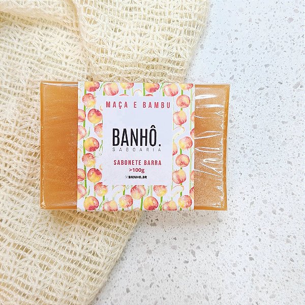 Sabonete Glicerina Maçã e Bambu