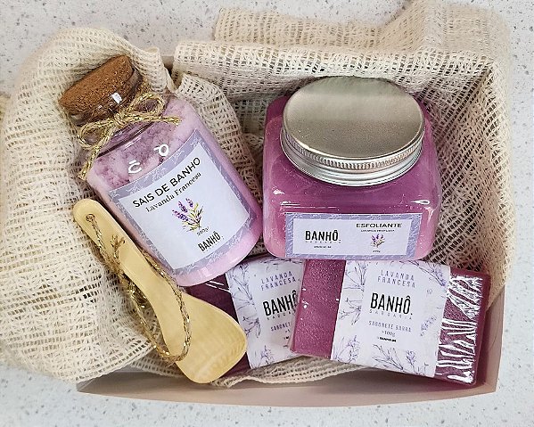Kit Spa Relaxante Lavanda Francesa