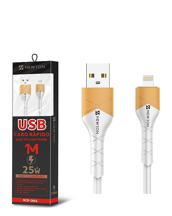 CABO iPhone lightning - 1 metro - ncb-006S