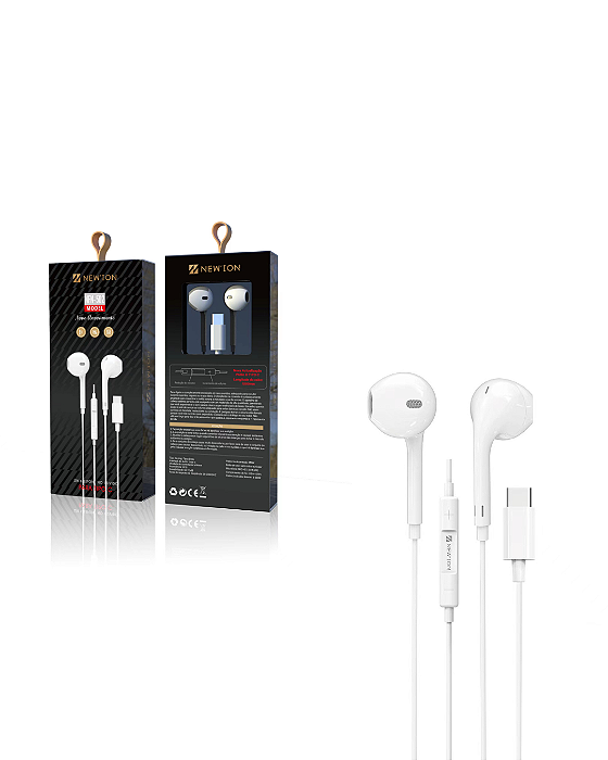 FONE DE OUVIDO COM FIO - NFN-502