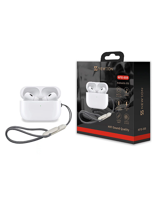 FONE DE OUVIDO BLUETOOTH V5.3 - NFB-008