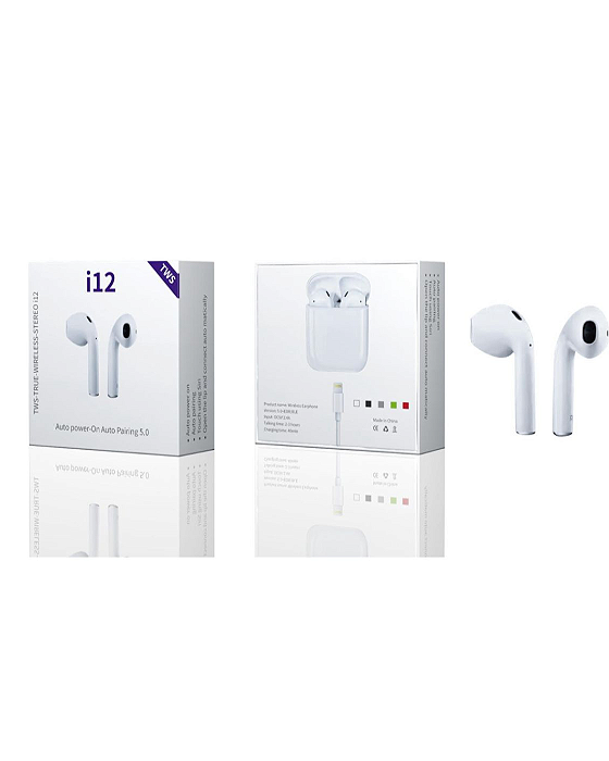 FONE DE OUVIDO BLUETOOTH  - i-12