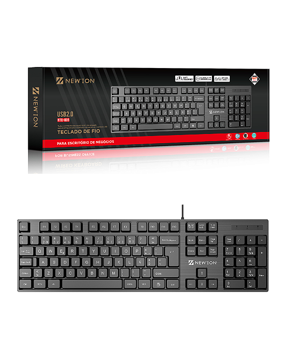 Teclado com fio - NTC-005