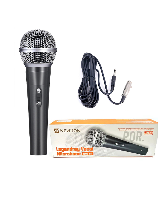 Microfone com fio - NMI-04