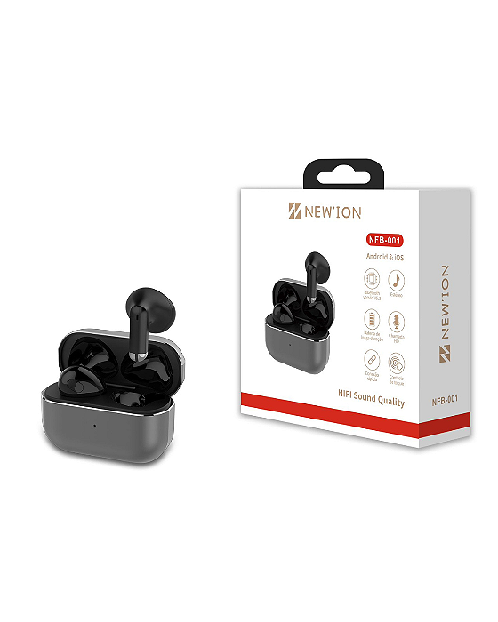 FONE DE OUVIDO BLUETOOTH V5.3 - NFB-001
