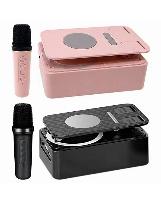 Caixa de som com microfone - K-18-1