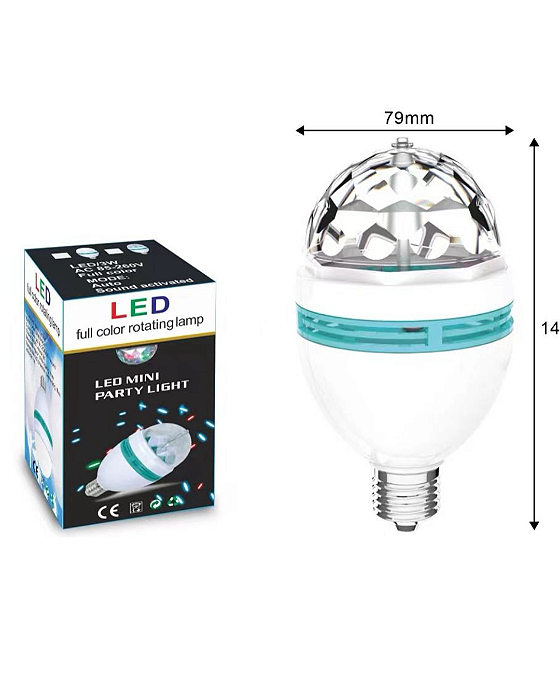 Lâmpada Led Giratória - NTD-061