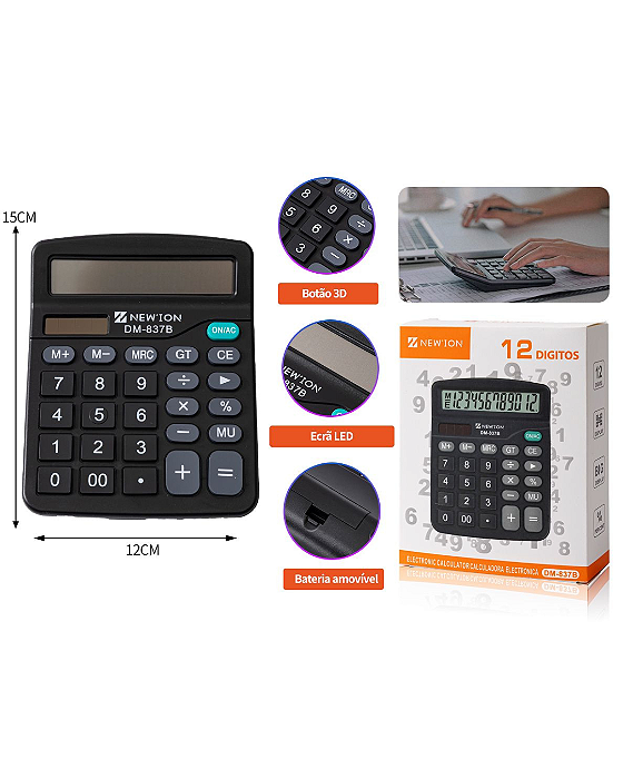 Calculadora - DM-837B