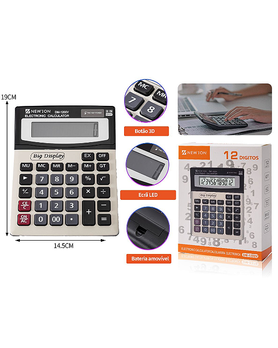Calculadora - DM-1200V