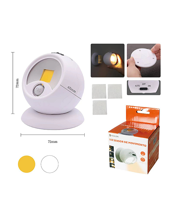 Luz sensor de movimento - NTD-095