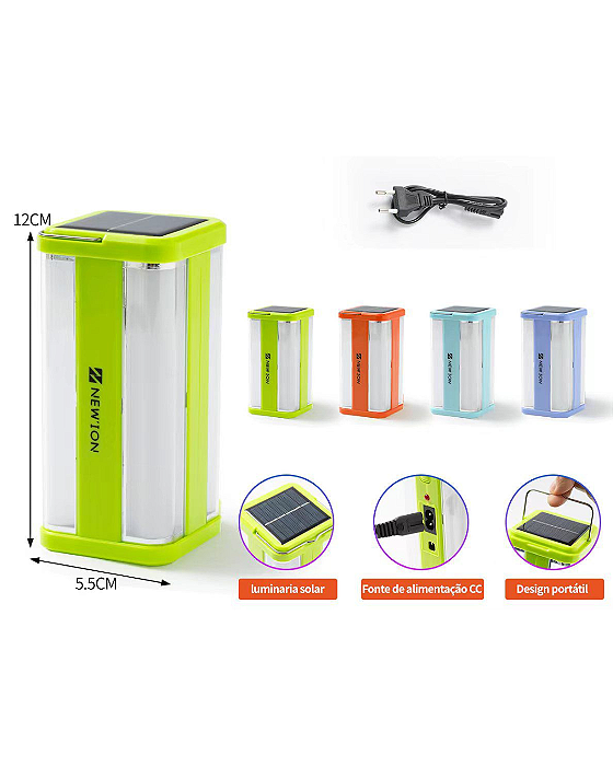 Luz led recarregável portátil - NTD-077