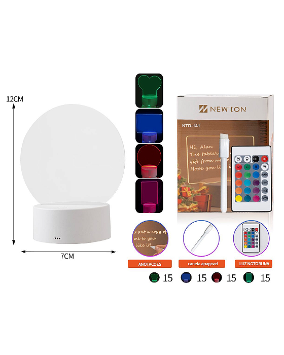 Quadro De Notas Em Led - NTD-141