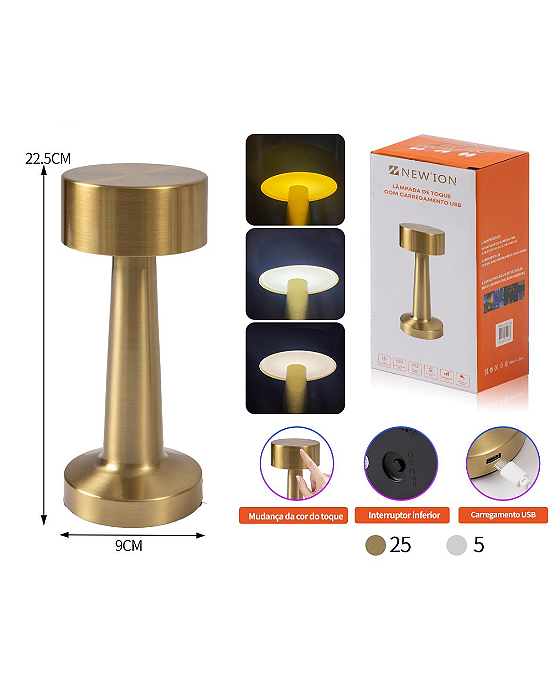 Luminária de mesa - NTD-142