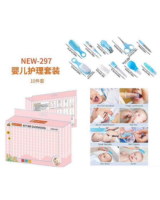 kit higiene e cuidados com bebê - NEW-297