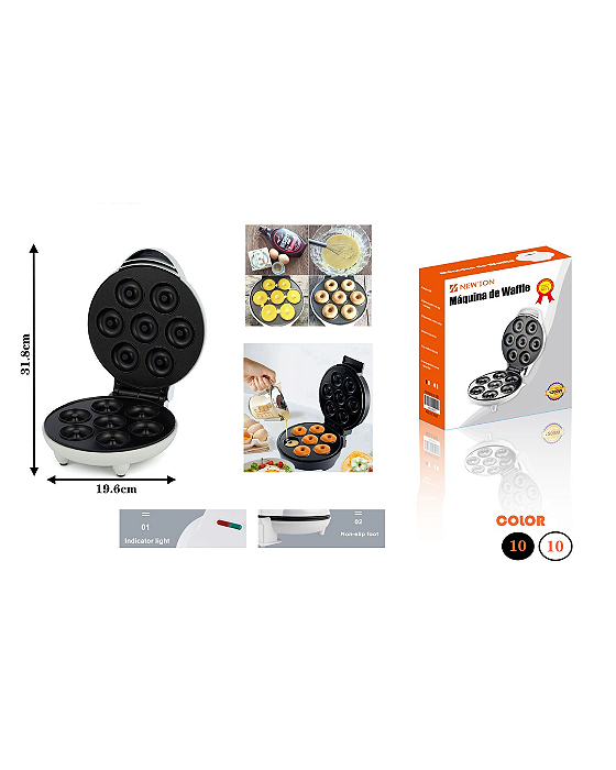 Máquina De Fazer Waffle / donuts- NEW-259-2