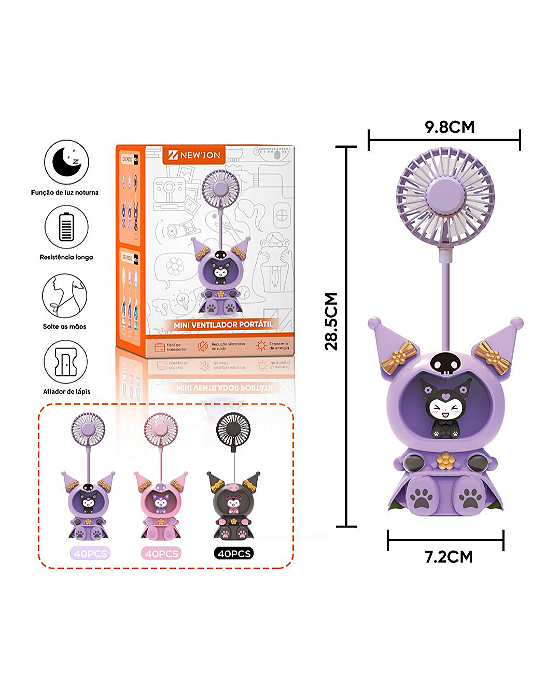 Mini ventilador portátil - NTD-126