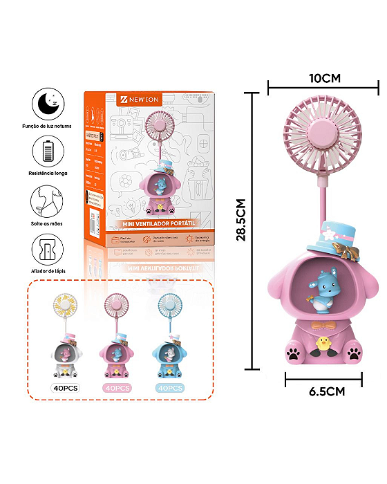 Mini ventilador portátil - NTD-127