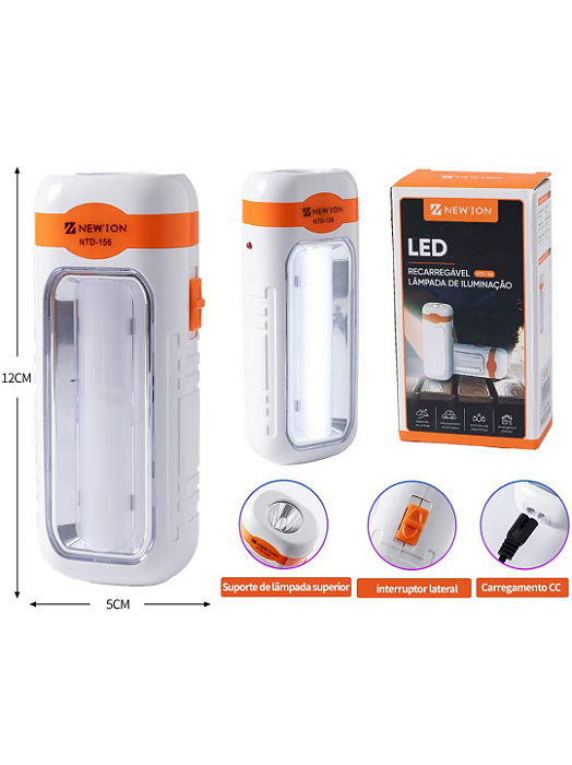Lâmpada de emergência led - NTD-156