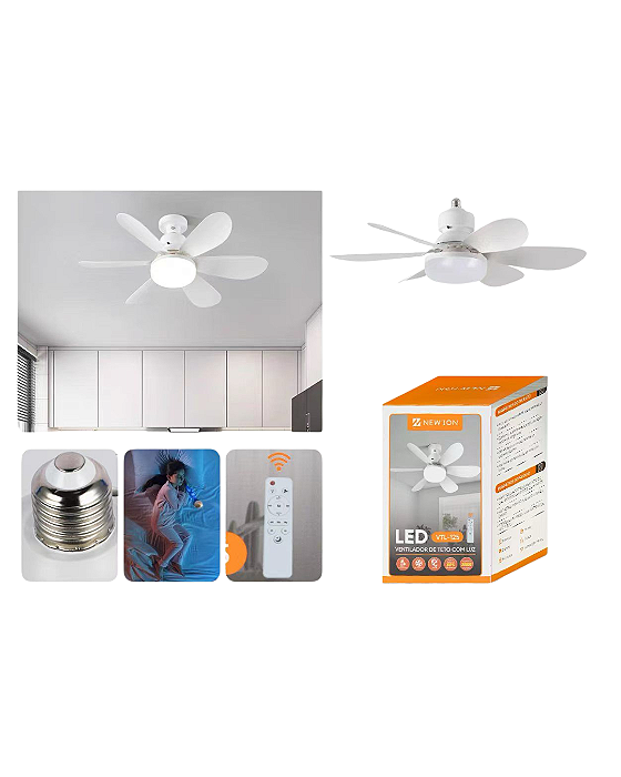 Luminária Ventilador de Teto - VTL-125