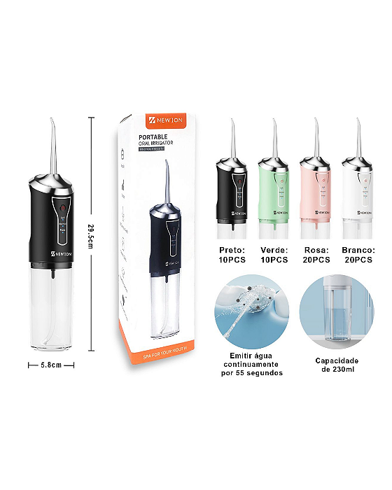 Limpador de Dentes Sem Fio - ION-0759