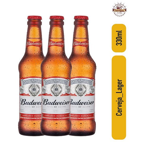 Cerveja Budweiser Long Neck  - 330ML