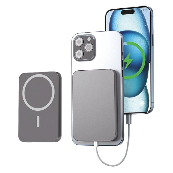 Carregador Portátil AIWA 5.000 mAh – Mini Power Bank