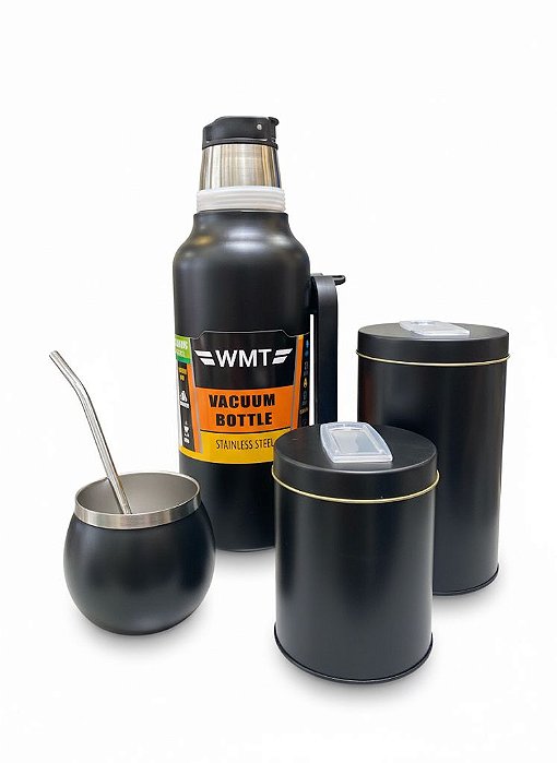 kit garrafa termal premium