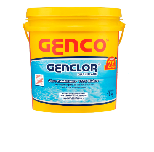 Cloro Granulado Genclor Estabilizado Genco 10 kg