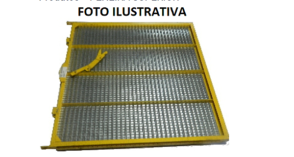 NEW HOLLAND Peneira Superior CODIGOS 8040 422501 317283