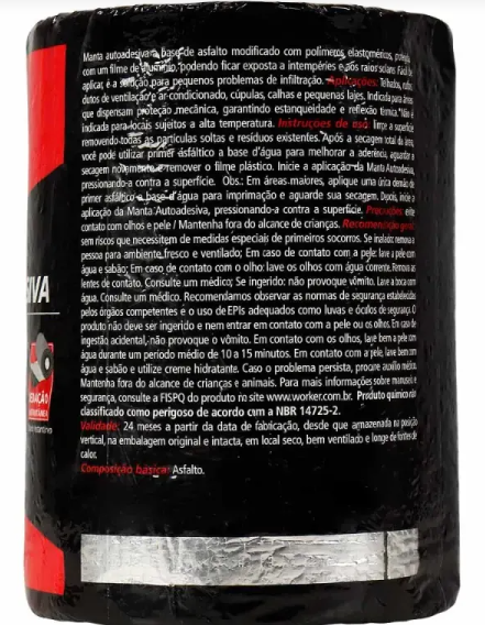 Manta Asfaltica Autoadesiva 20 Cm