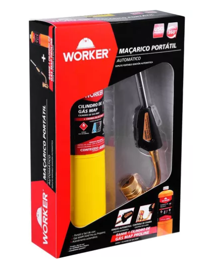 Kit Cilindro Gas Macarico -Worker
