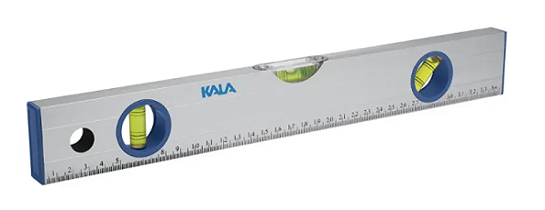 Nivel Max Aluminio 16'' 400mm 2 Bolhas - Kala