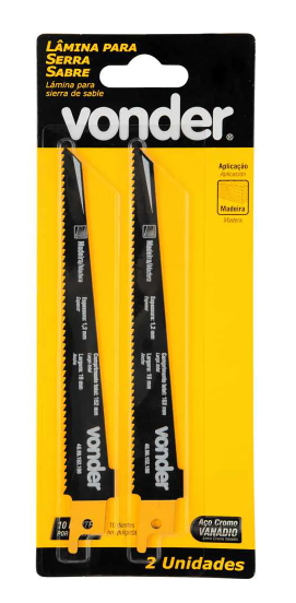 Lamina Para Serra Sabre Madeira 10d