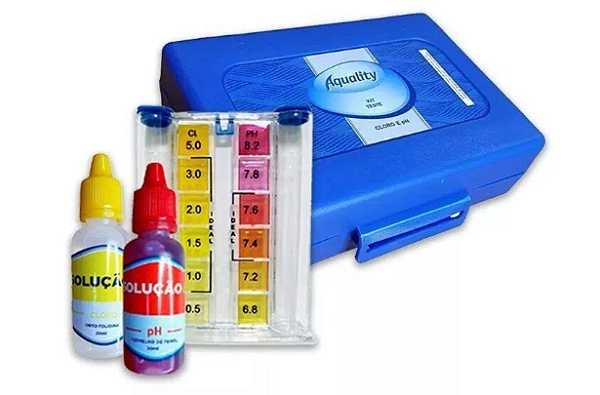 Genkit  Estojo Teste Cloro/ph