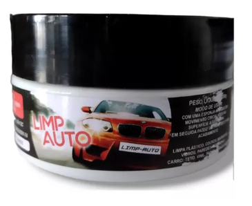 Cera Limp Auto Multiuso Com Carnauba 200 Gr