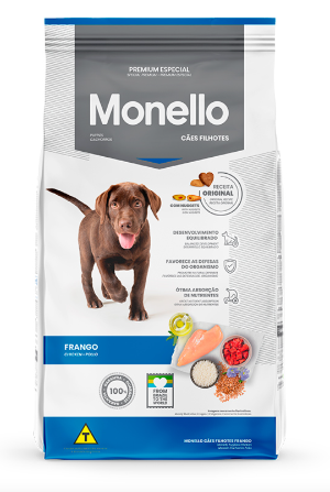 Monello Caes Filhotes Frango 15kg / 7 kg