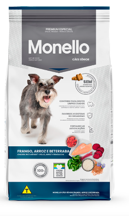 Monello Caes Senior Fra,arro,bete 10,1kg / 15 kg