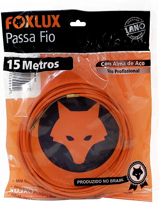 Passa Fio Com Alma De Aço 15m - FOXLUX