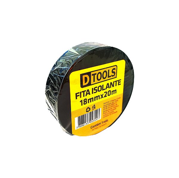 Fita Isolante 18mm X 20m - DTOOLS