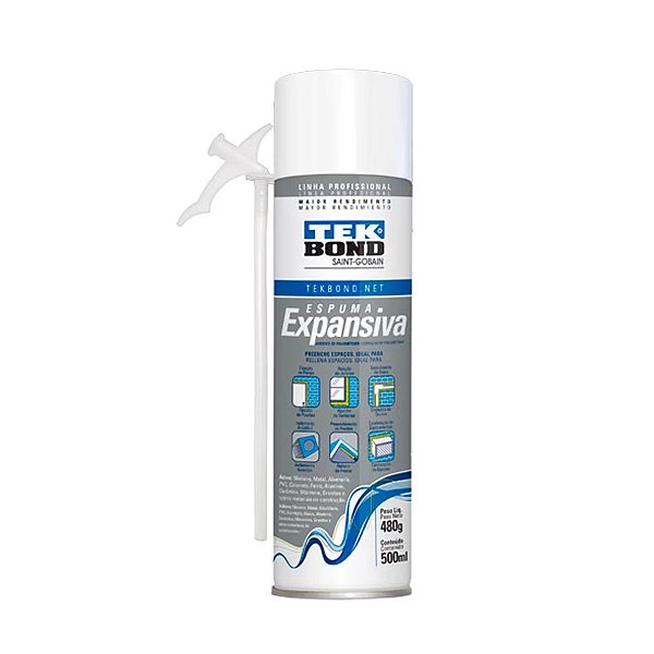 Espuma Expansiva 500ml - 480g - TEKBOND